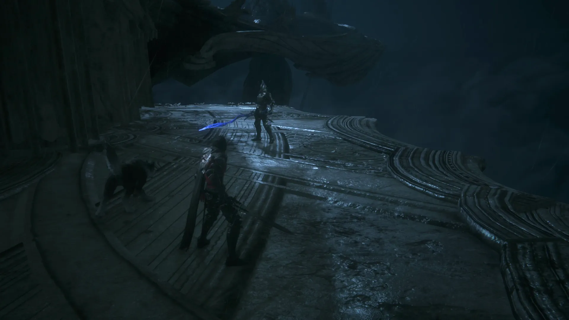 Beginning of the second phase of the battle against Barnabas / Odin