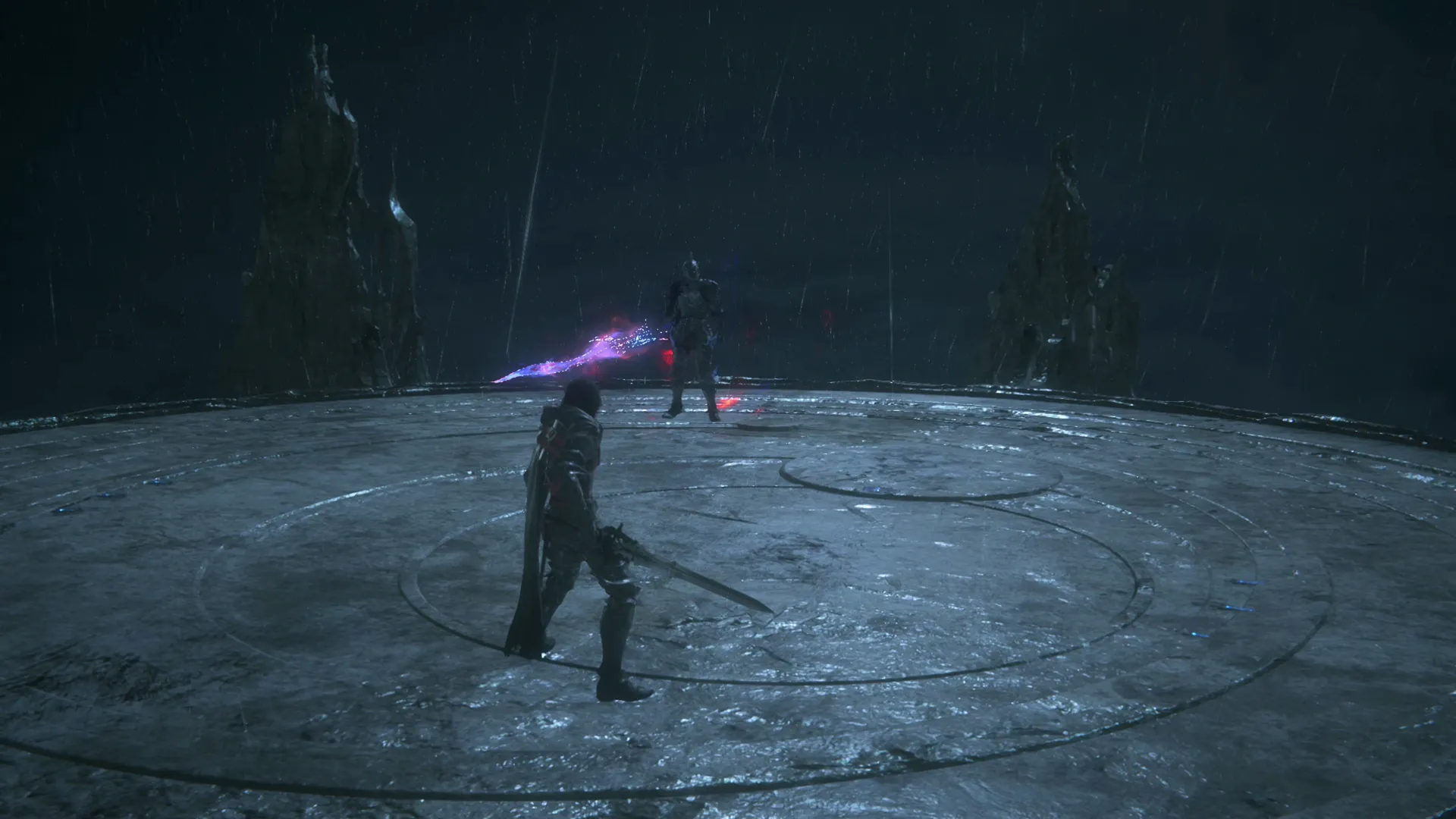 Beginning of phase 3 of the battle against Odin / Barnabas