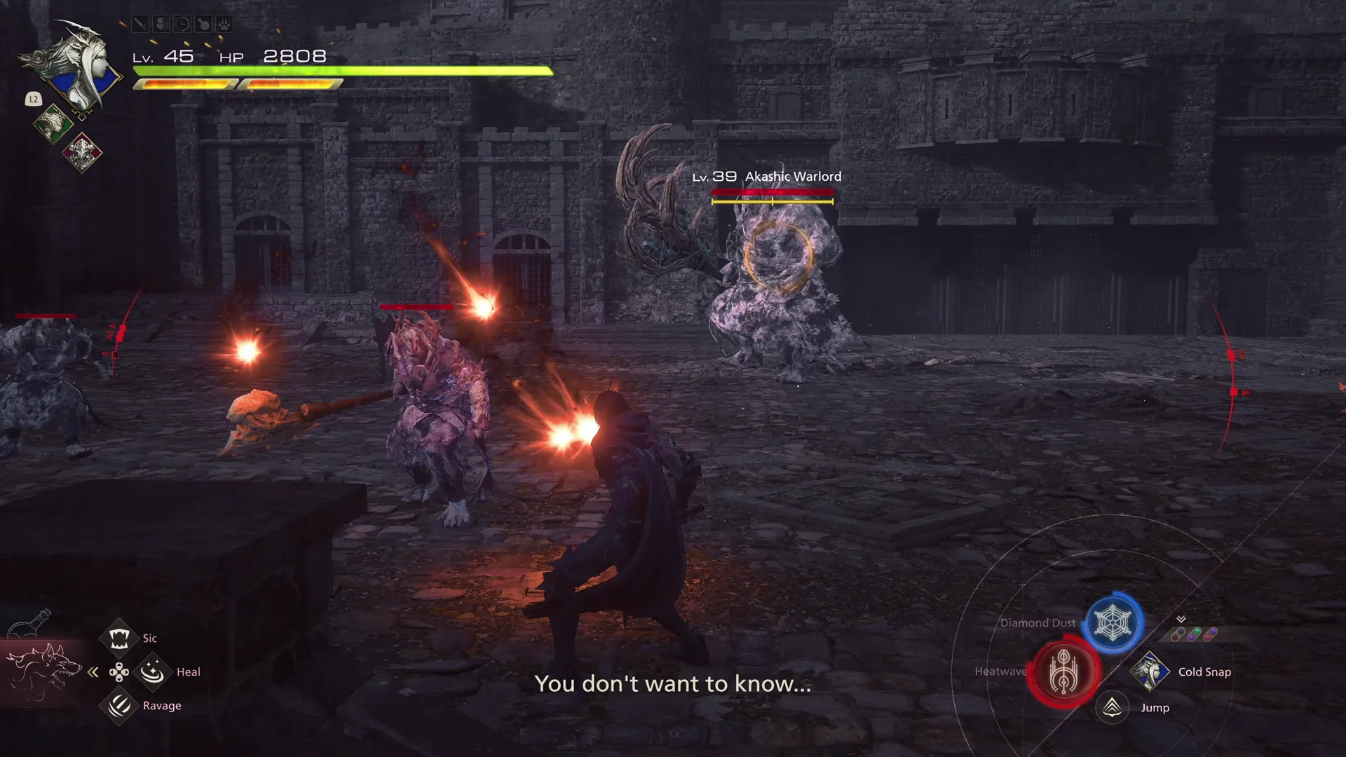 Battle against the Akashic Warlord