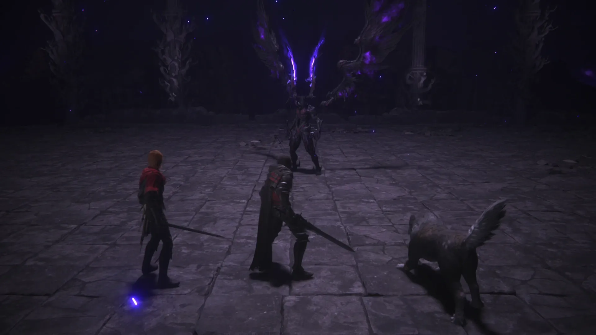 Close-up of Ultima during Phase 2