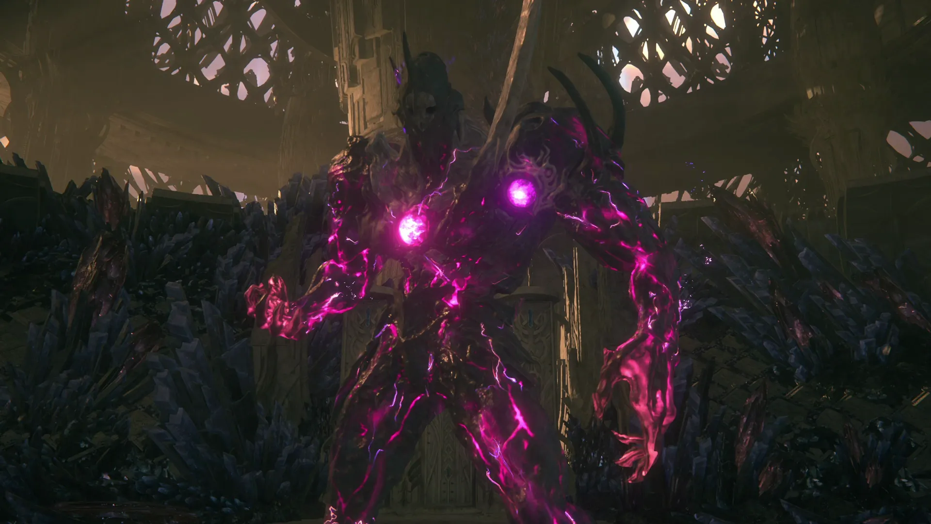 Opening cinematic of the battle against Sigma