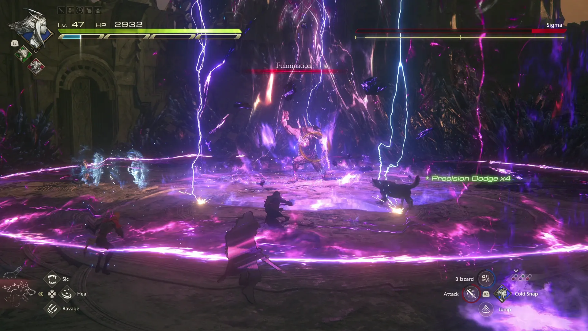 Sigma using its Fulmination attack