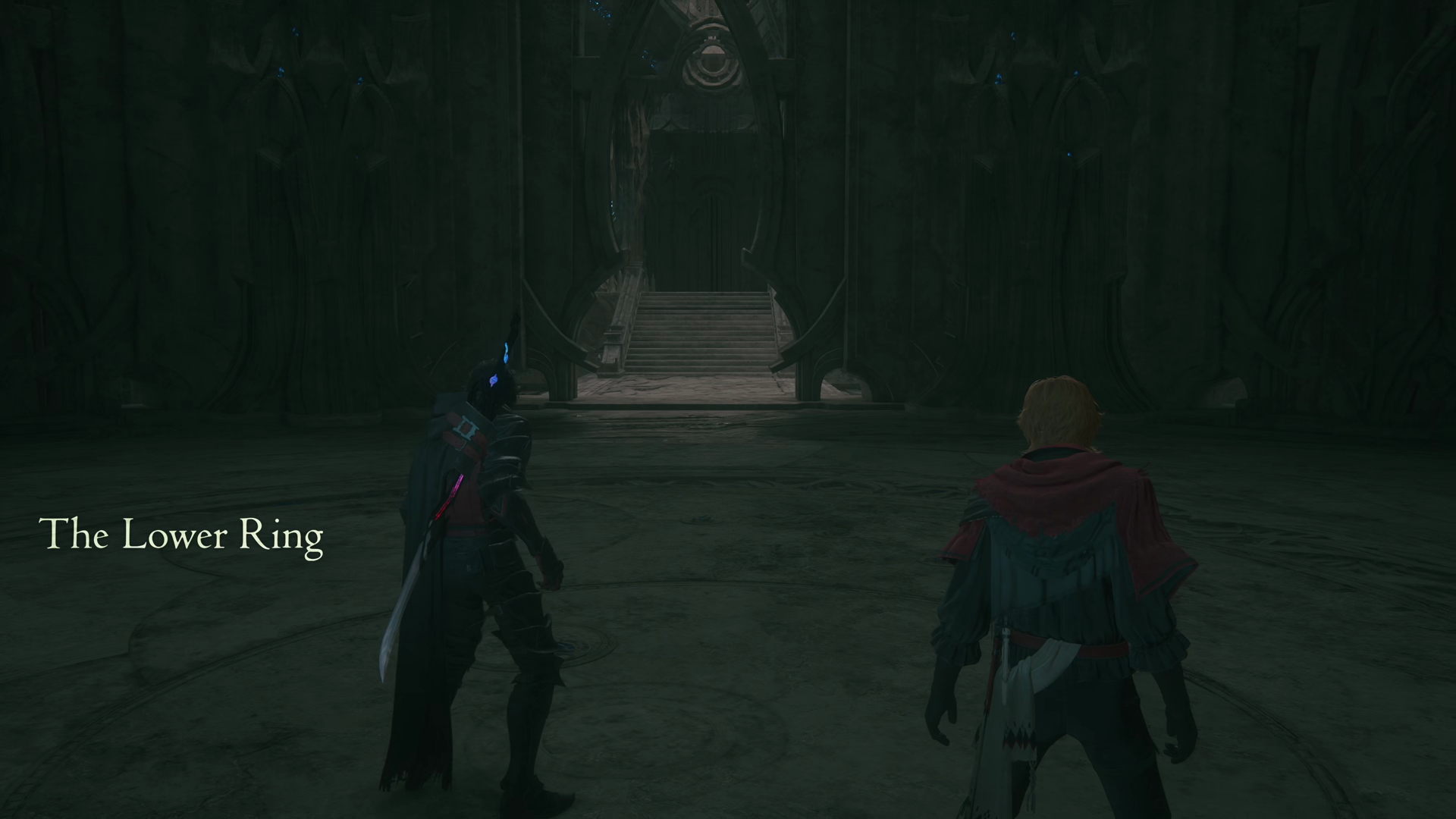 Clive and Joshua arriving at the Lower Ring of the Sagespire