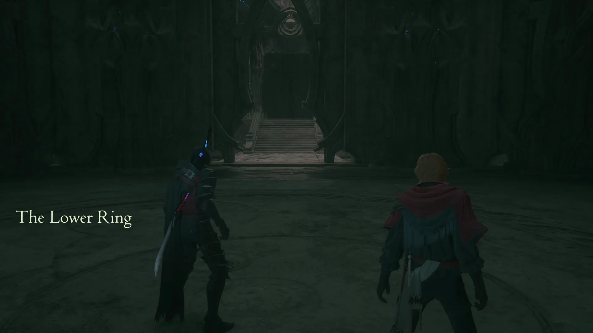 Clive and Joshua arriving at the Lower Ring of the Sagespire