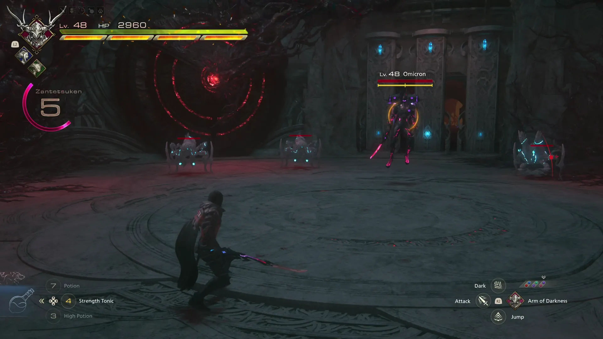 Second battle against an Omicron