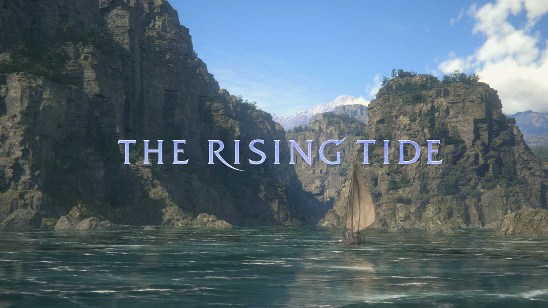 Title Screen for the Rising Tide