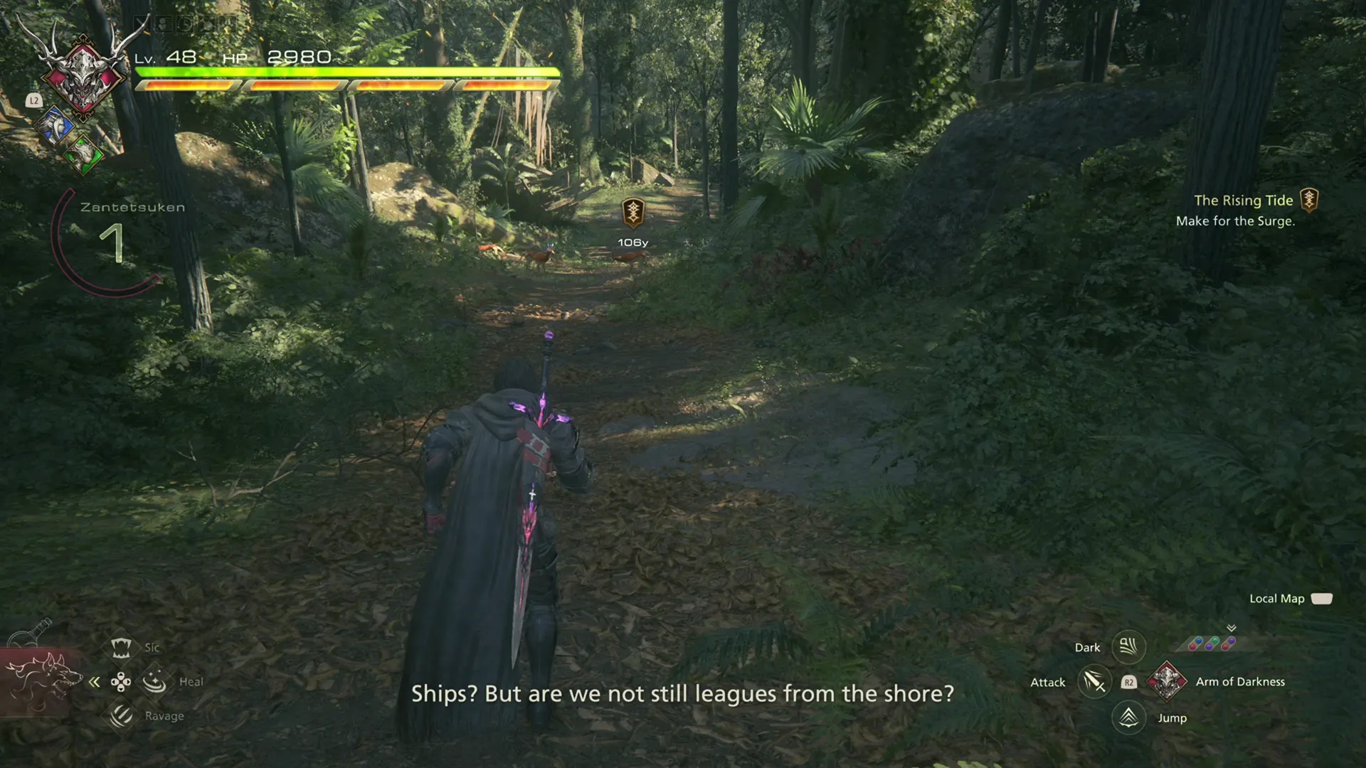 Walking through the Father’s Fell area just north of Haven on the way to the Surge