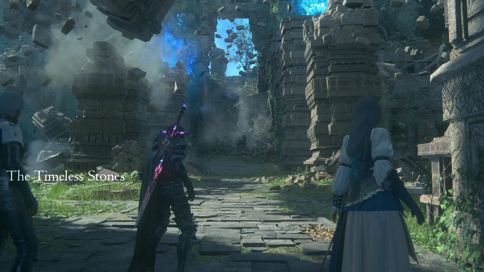 The entrance to the Timeless Stones area of the Aire of Hours in Mysidia