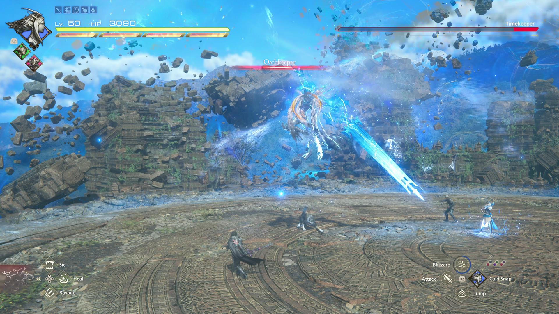 Timekeeper using its Oathkeeper attack which is difficult to dodge