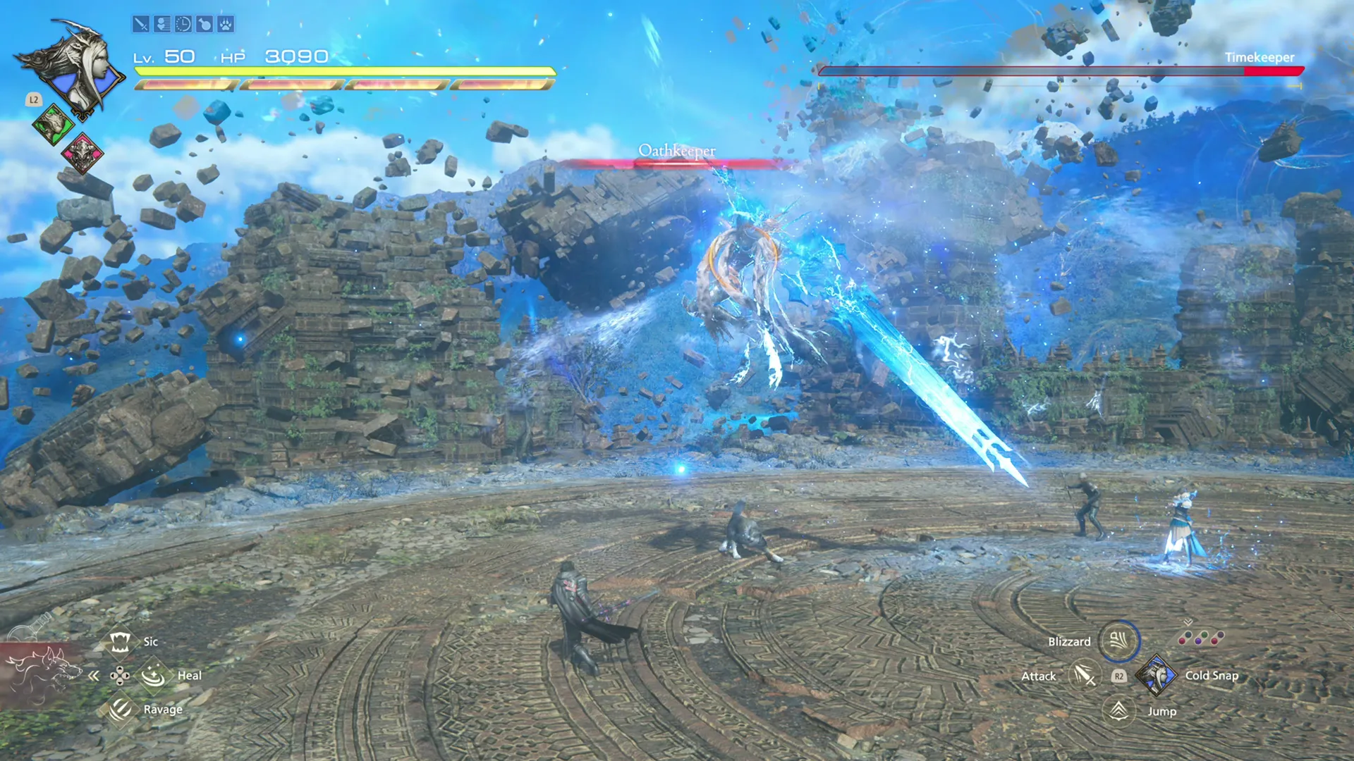 Timekeeper using its Oathkeeper attack which is difficult to dodge
