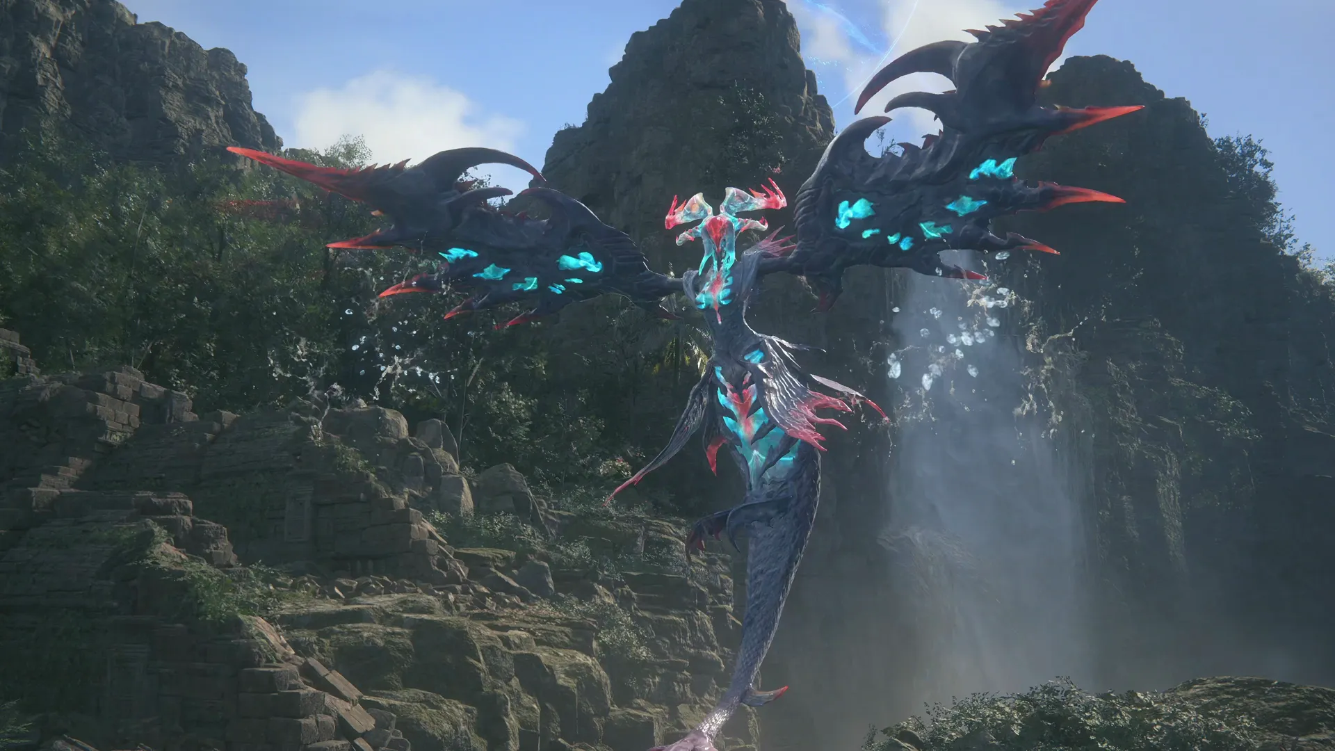 Close-up of Thalaos at the start of the Notorious Mark battle in Mysidia