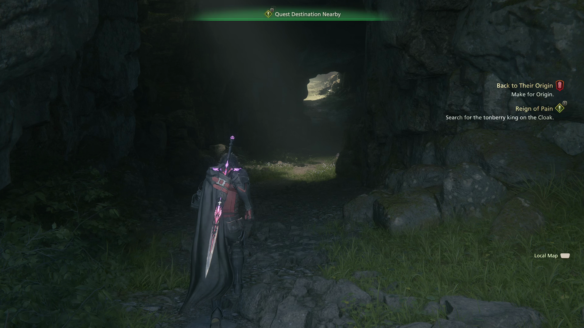 Entering the Tonberry Cave