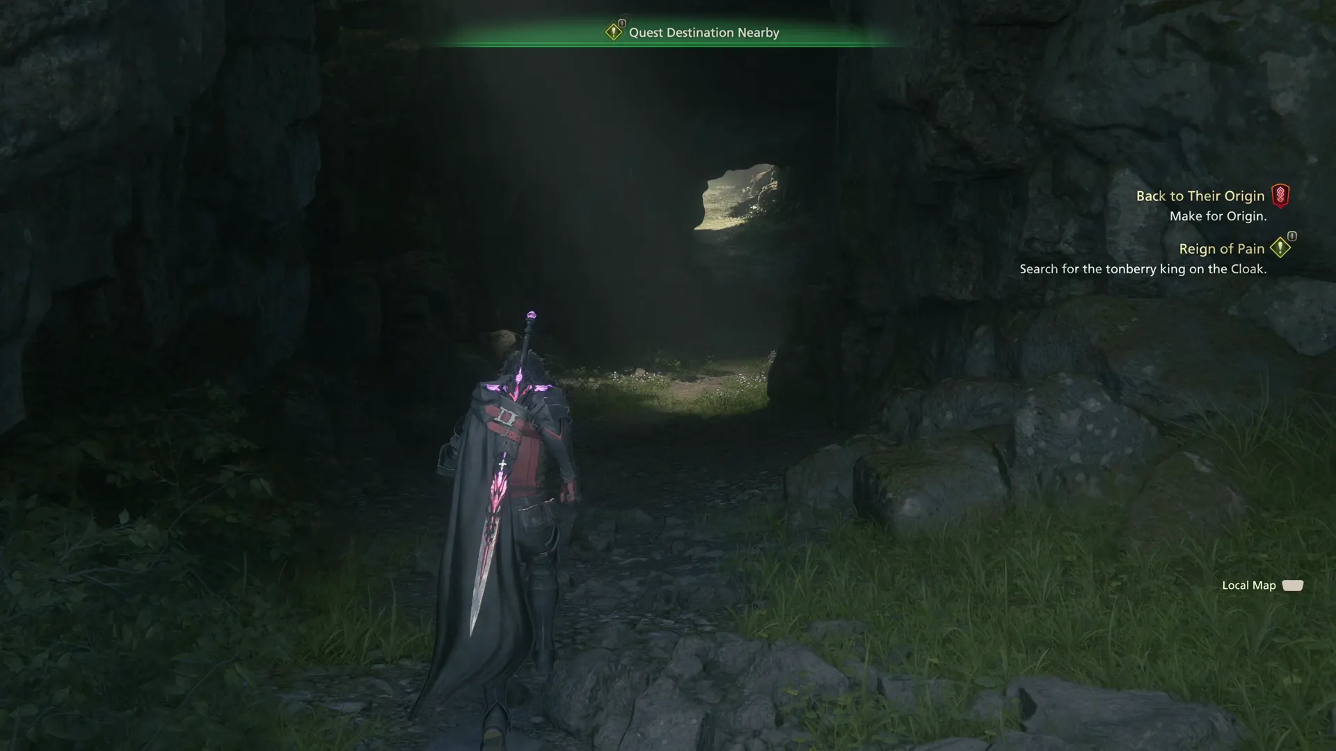 Entering the Tonberry Cave