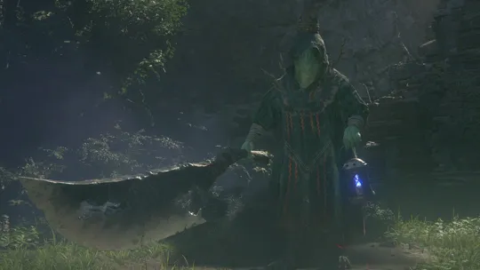 Close-up of Tonberry King during the opening of the Notorious Mark battle