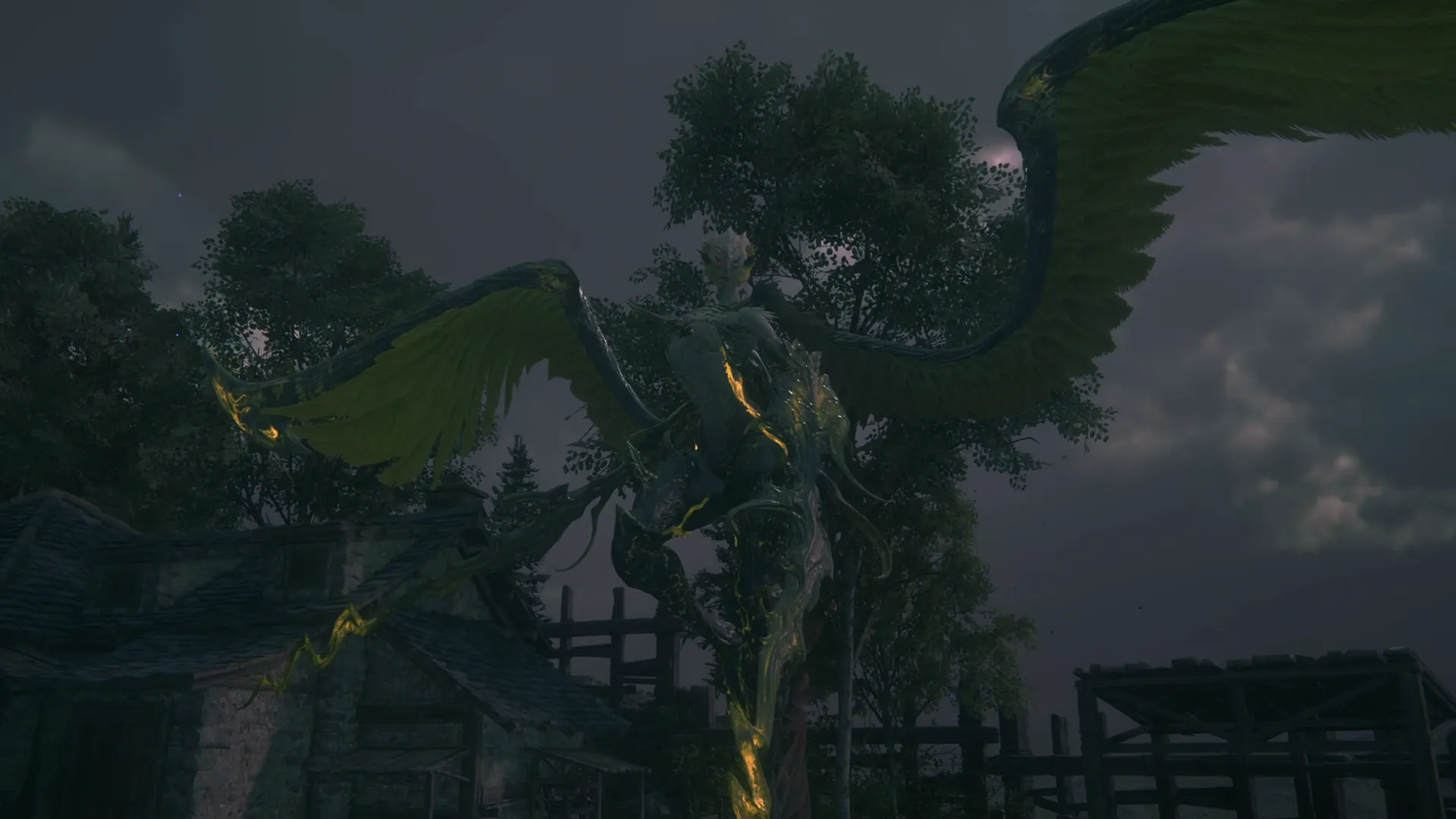 Close-up of Gizamaluk at the start of the Notorious Mark battle in Garnick