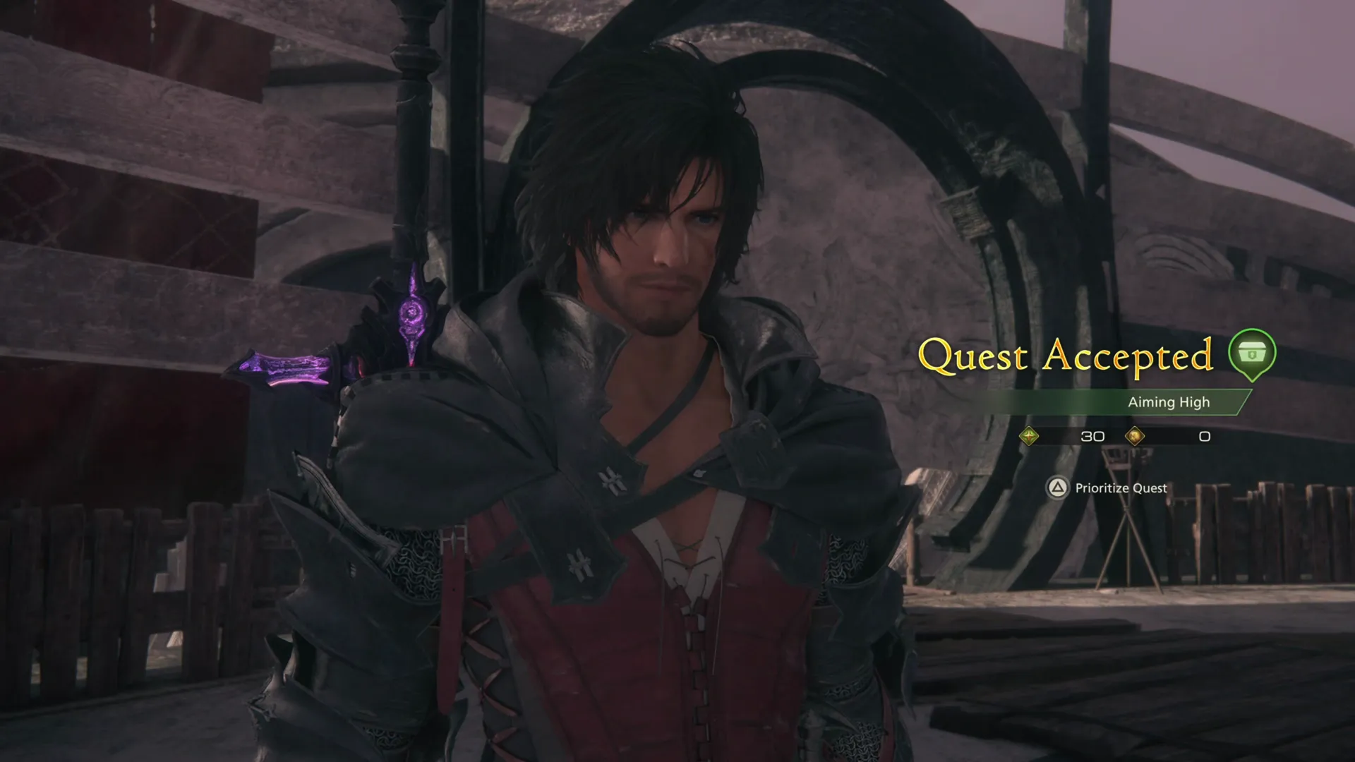 Accepting the Aiming High optional quests from one of the children in the Atrium of the Hideaway