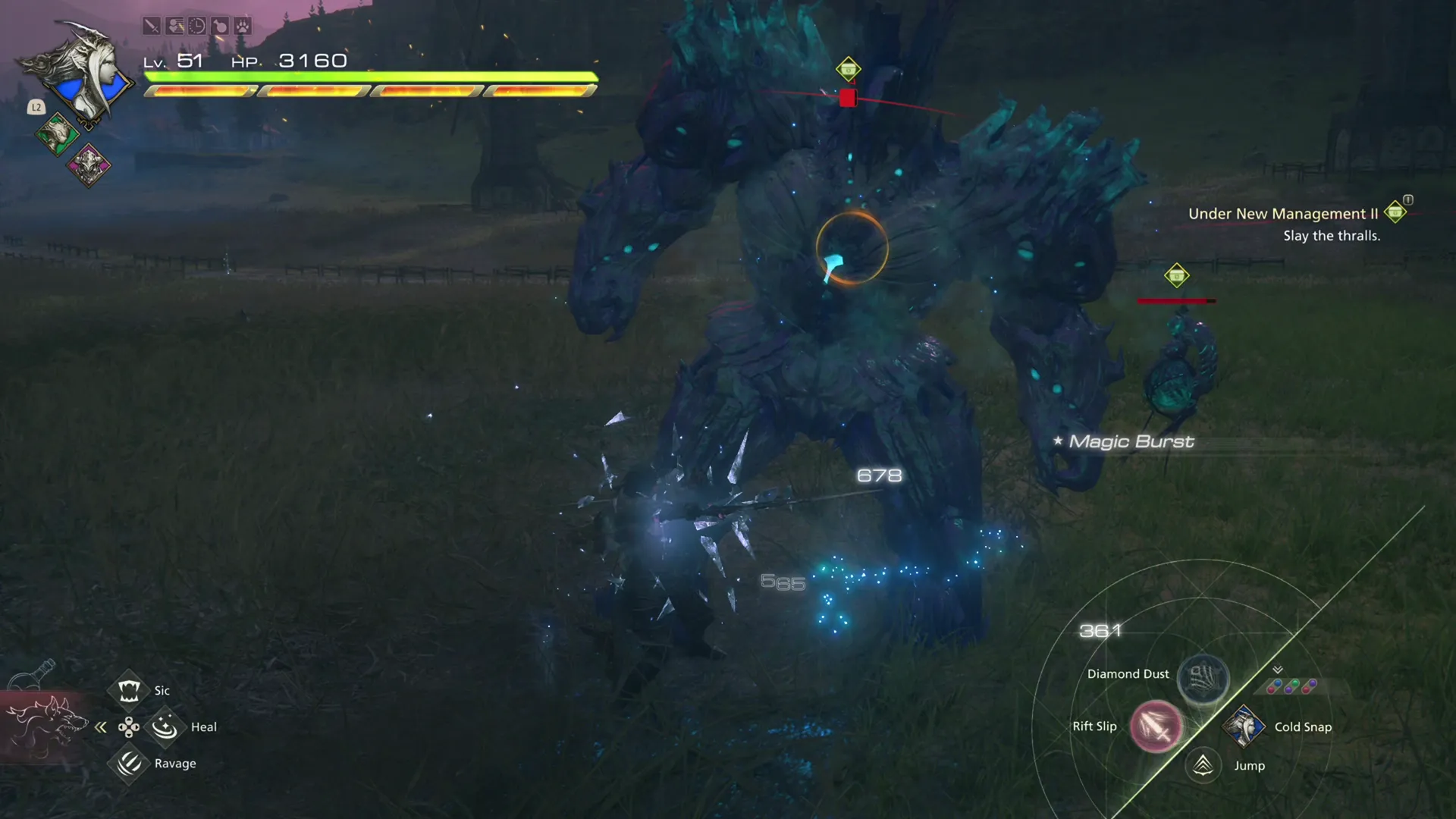 Battle against the Encroaching Undertaker