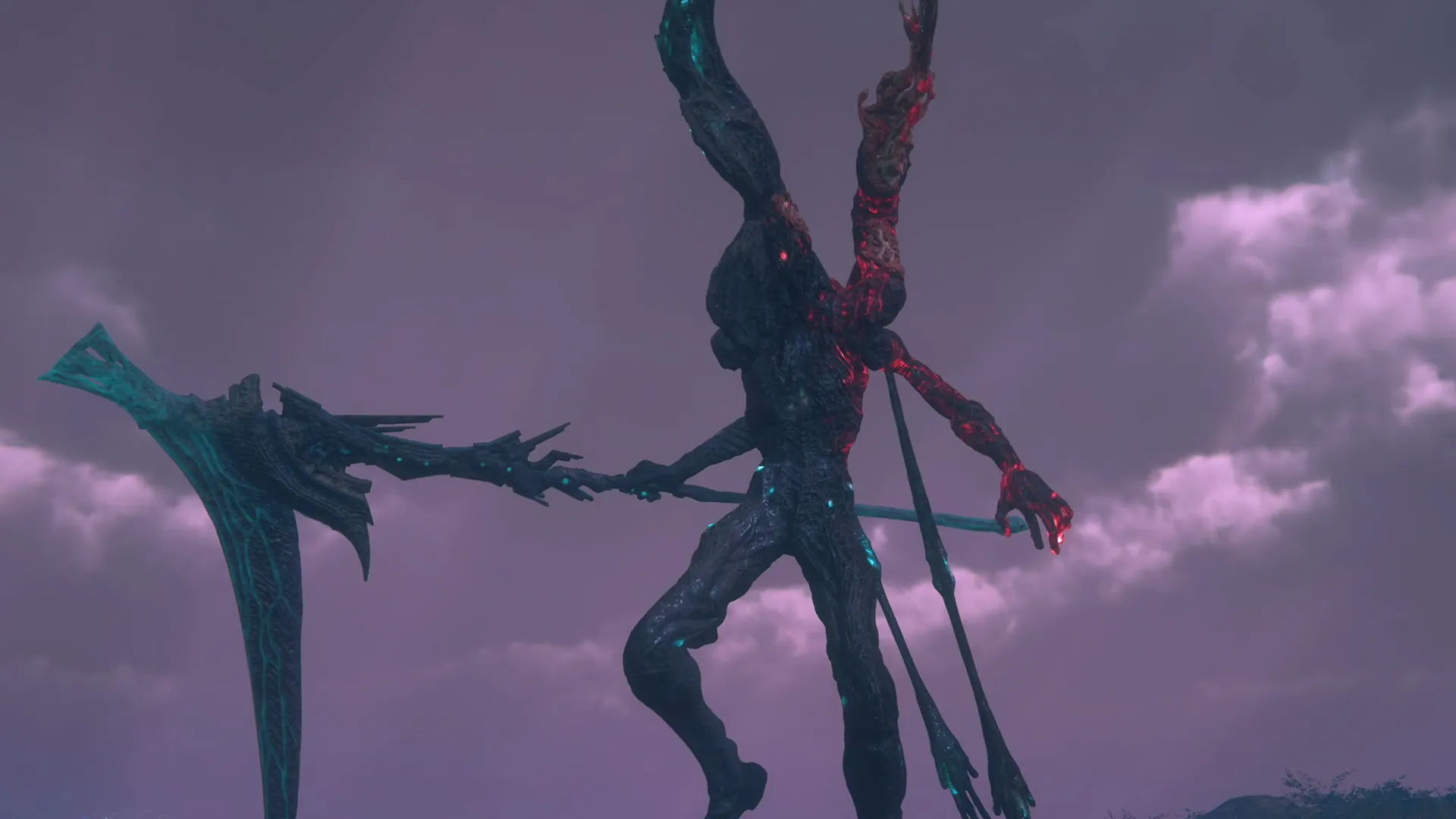 Close-up of Prince of Death at the start of the Notorious Mark battle in the Royal Meadows