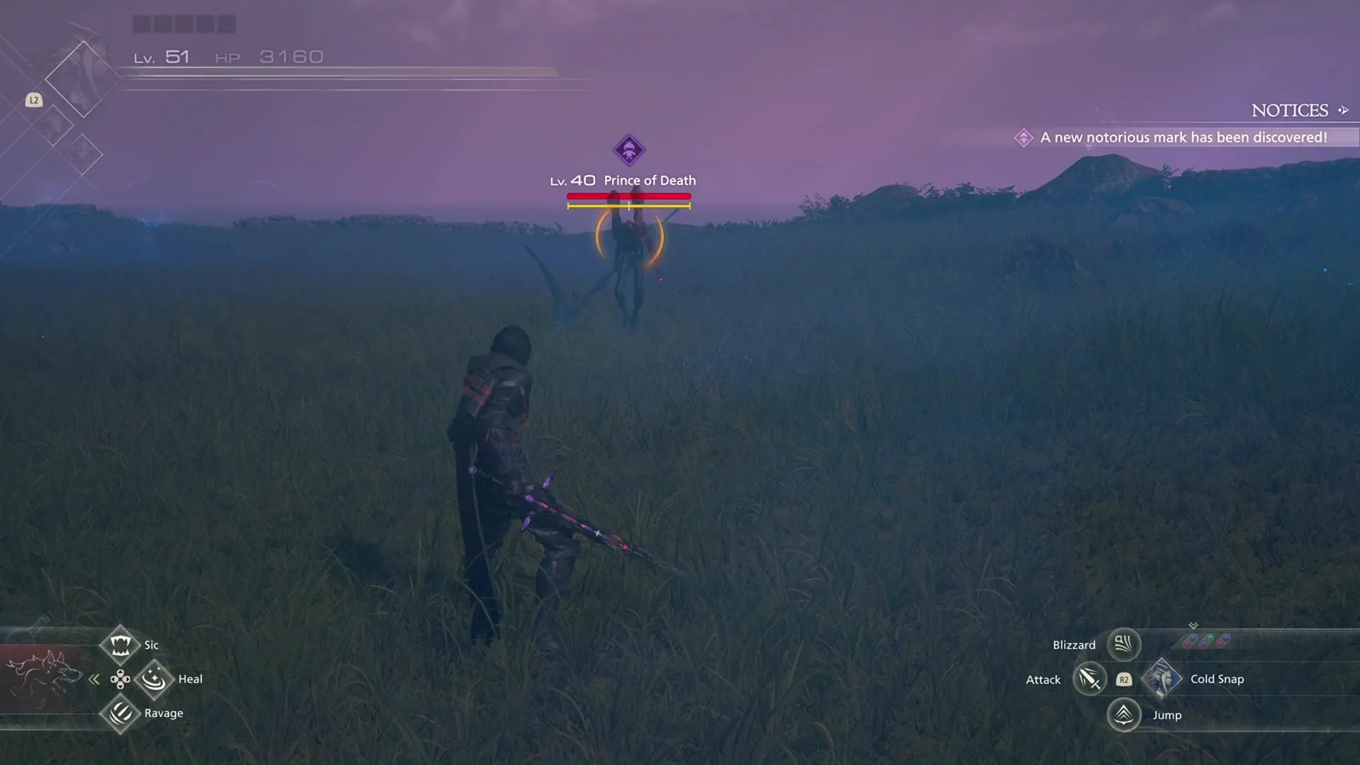 Approaching the Prince of Death in the Royal Meadows