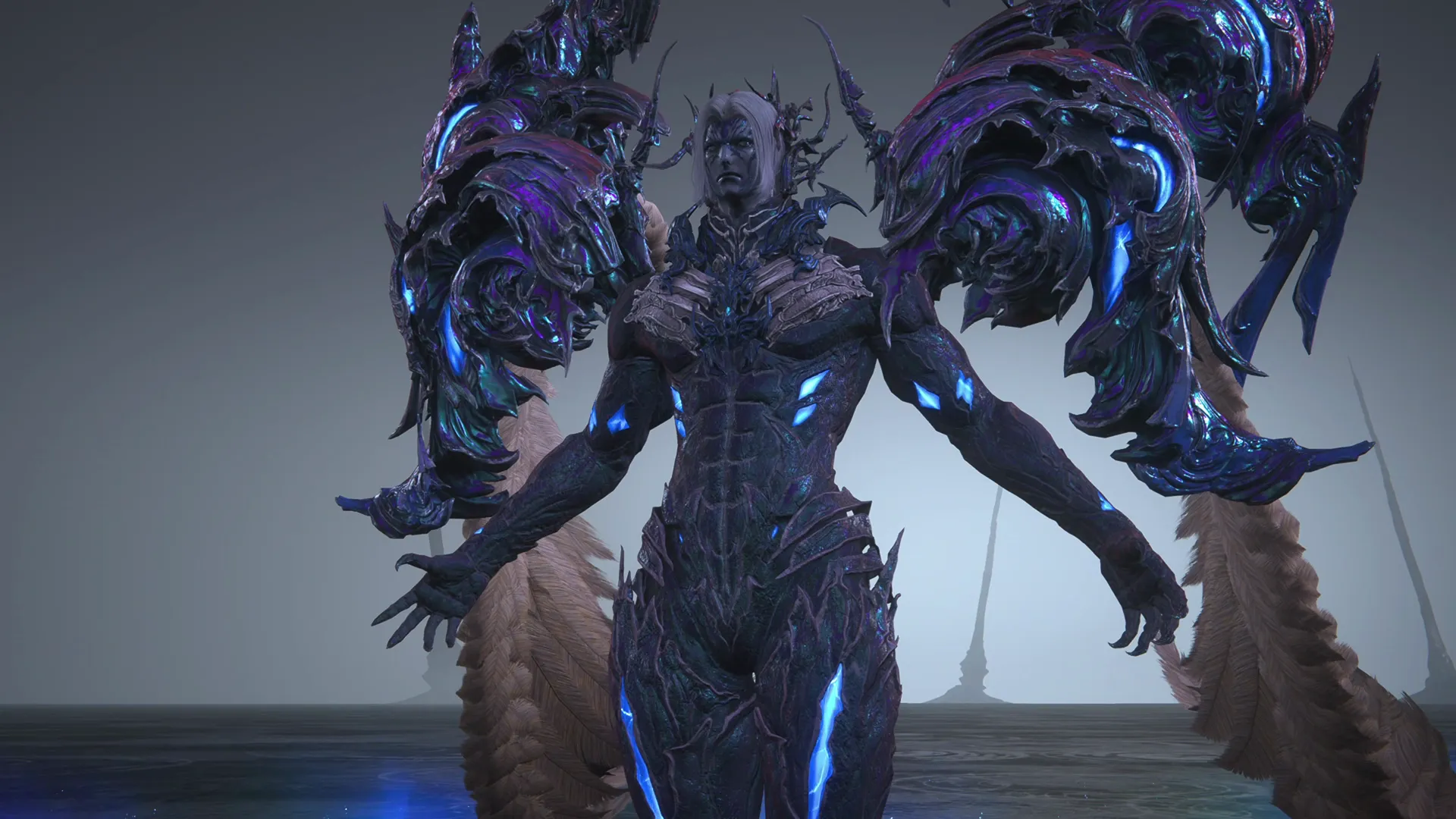 Close-up of Ultima at the start of the final battle