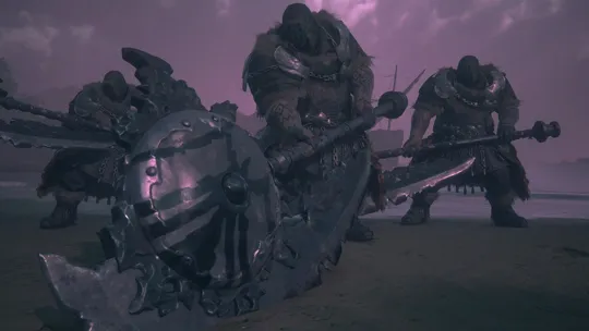 Close-up of the Mageth Brothers during the opening of the Notorious Mark battle