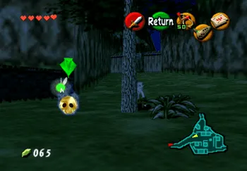 Location of the Gold Skulltula in Kakariko Village