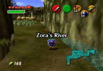 Zora’s River Zelda’s Lullaby cinematic