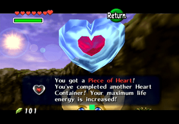 Piece of Heart in Zora’s River