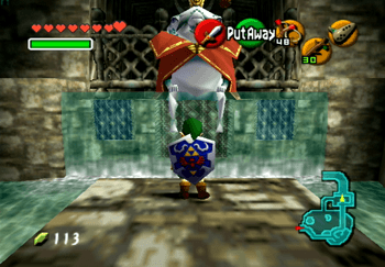 Approaching King Zora’s throne