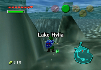 Lake Hylia cinematic