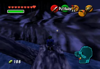 Location of the Gold Skulltula in Zora’s Fountain