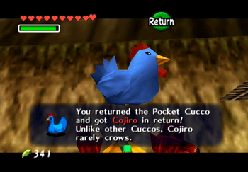 Obtaining Cojiro, the blue Cucco