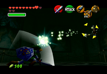 Bouncing the magic ball back at Phantom Ganon