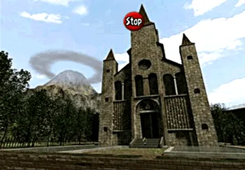Young Link outside the Temple of Time