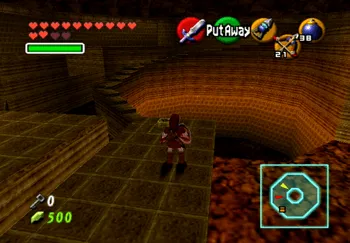 Entering the room with the Megaton Hammer treasure chest