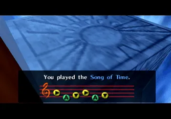 Playing the Song of Time in the Fire Temple