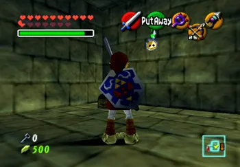 Location of the Gold Skulltula in the Shadow Temple