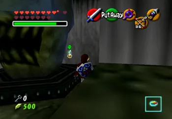 Location of the Gold Skulltula in the Shadow Temple
