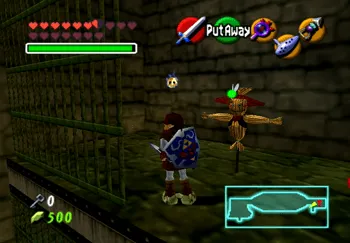 Location of the Gold Skulltula in the Shadow Temple