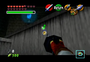 Location of the Gold Skulltula in the Shadow Temple