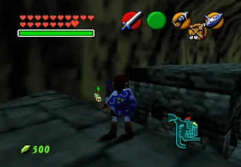 Location of the Gold Skulltula in the Gerudo Fortress