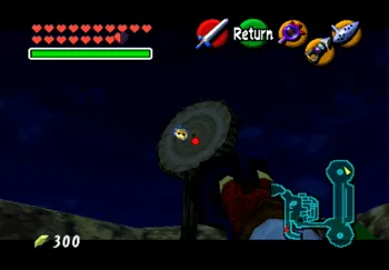 Location of the Gold Skulltula in the Gerudo Fortress