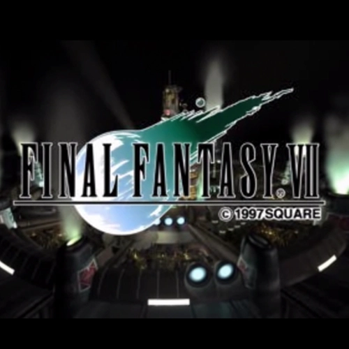 Final Fantasy VII loading screen for the remaster on PS4